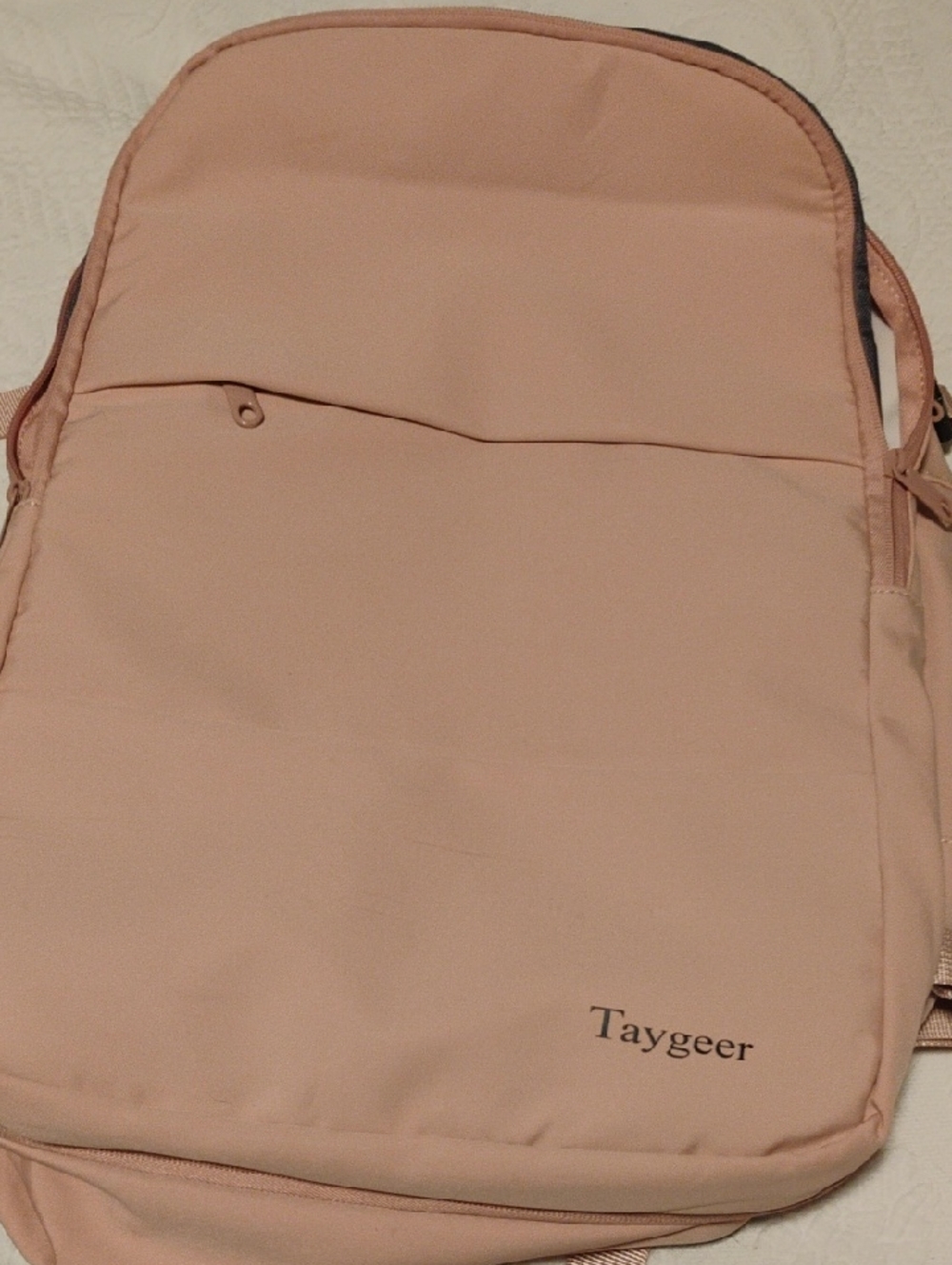 Taygeer Blush Pink Backpack